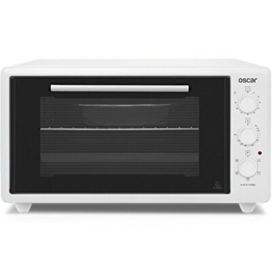 Oscar 4272 Turbo 42 lt Beyaz Midi Fırın