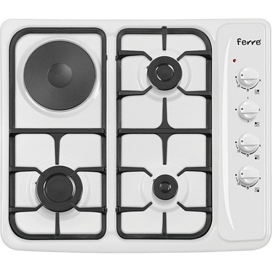 Ferre 731-CE Beyaz Set Üstü Ocak