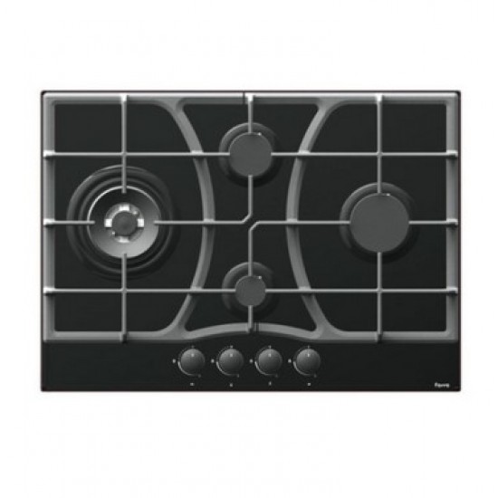 Ferre Bf 075 60cm 3+1 Wok Gözlü D.Gazlı Siyah Ocak