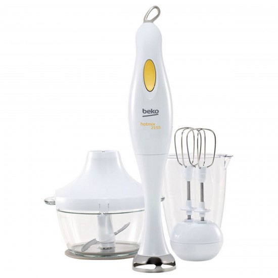 Beko Bkk 2155 Hbs Turbo Doğrayıcılı 400 W El Blender Seti