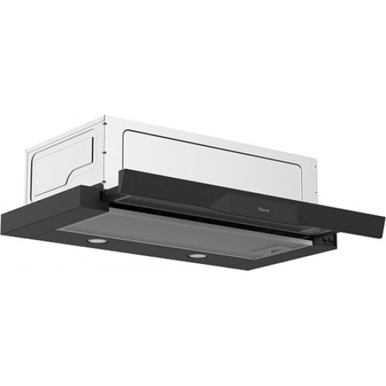 Ferre D 036 S 3 Kademe Siyah Sürgülü Aspiratör (Ücretsiz Montaj)