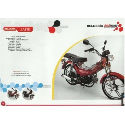 Belderia Motosiklet Zafir Çelik Cant Kırmızı