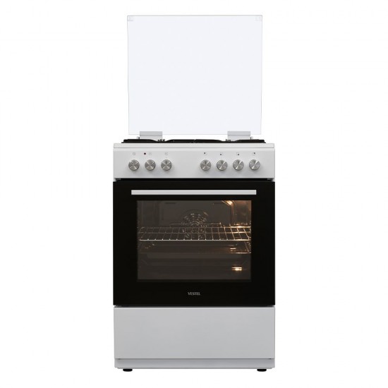 Vestel SF 8401 DG 4 Gözlü Gazlı Tam Boy Fırın