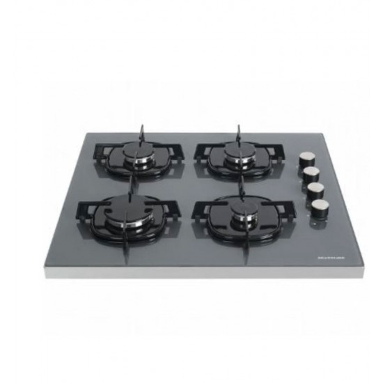 Silverline Fs5425S01 60 Cm D.Gaz Siyah-Gri Cam Setüstü Ocak