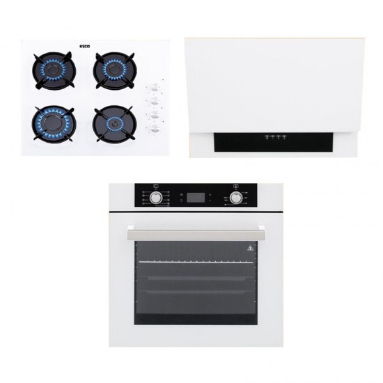 Bexel Beyaz Airfry Dijital Ankastre Set (Baf70+Bao40+Da55)